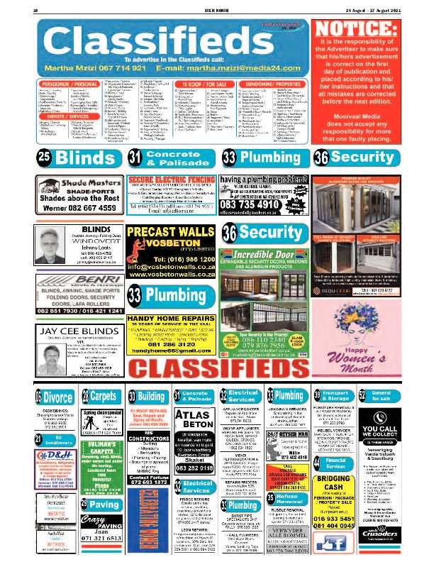 STER NORTH 24 August – 27 August 2021 page 9