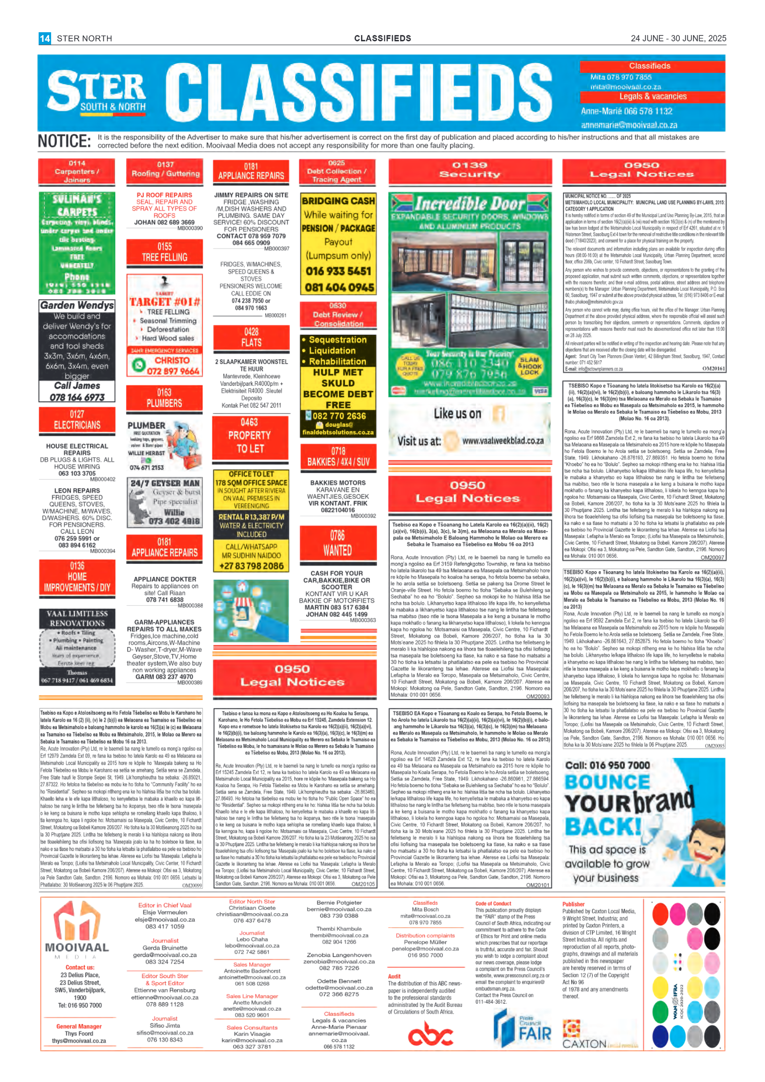 STER NORTH 24 JUNE – 30 JUNE, 2025 page 14