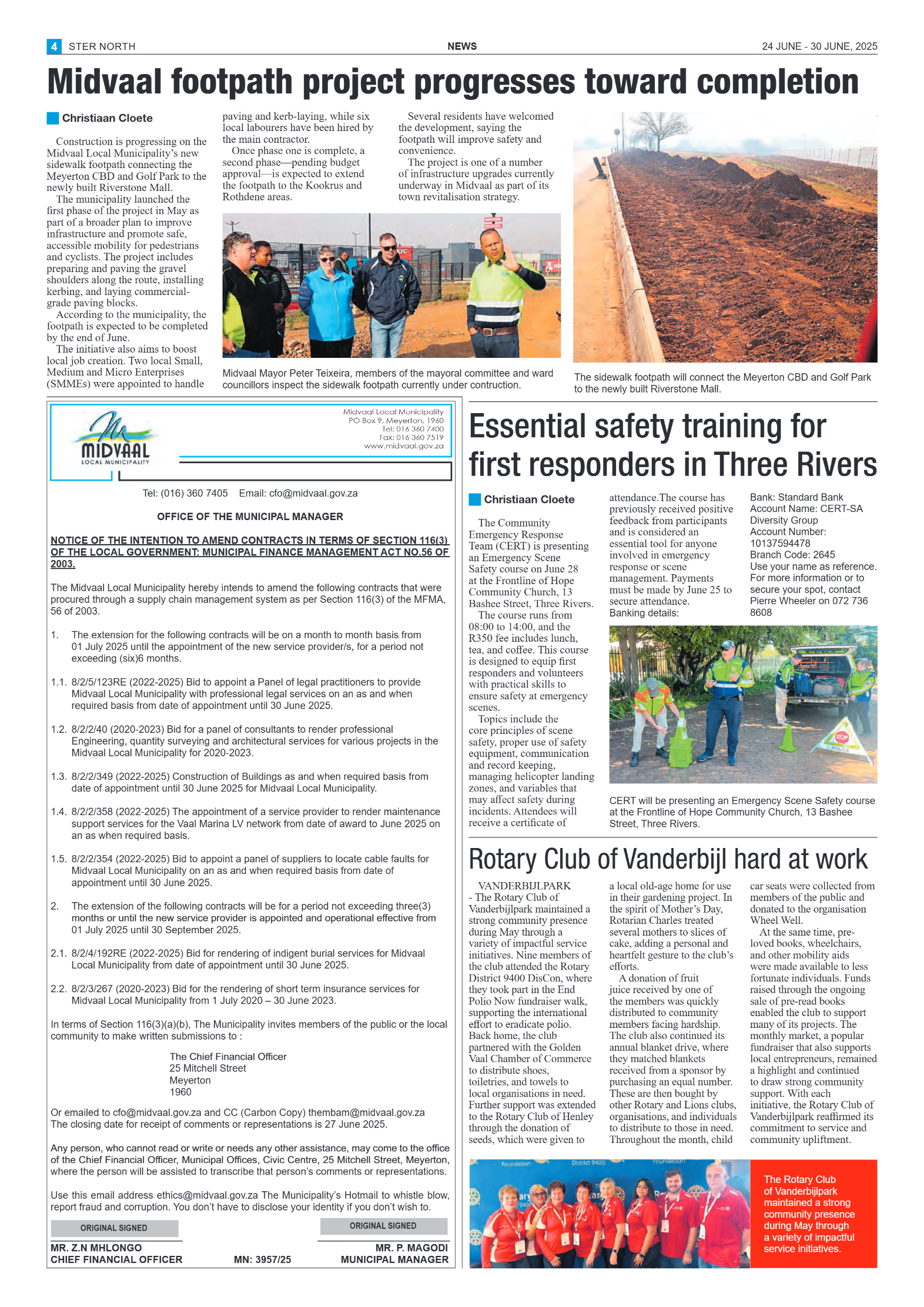 STER NORTH 24 JUNE – 30 JUNE, 2025 page 4