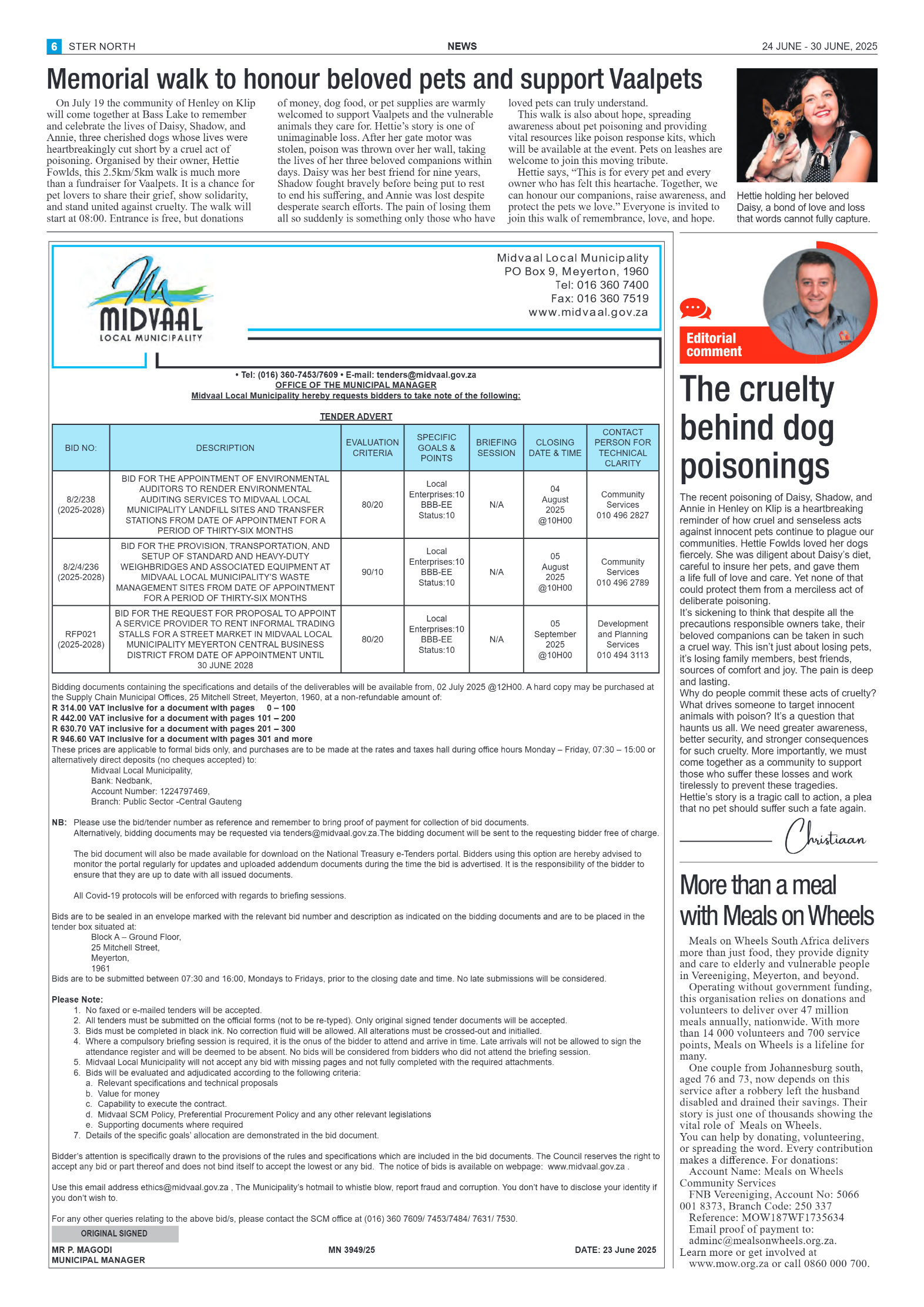 STER NORTH 24 JUNE – 30 JUNE, 2025 page 6