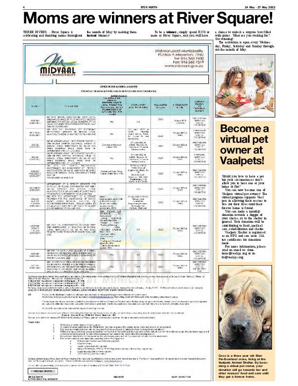 STER NORTH 24 May – 27 May 2022 page 4