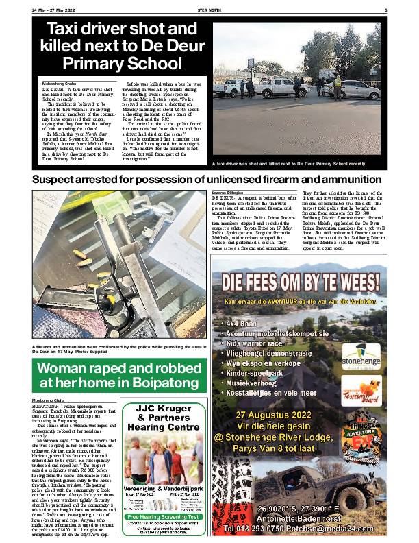 STER NORTH 24 May – 27 May 2022 page 5