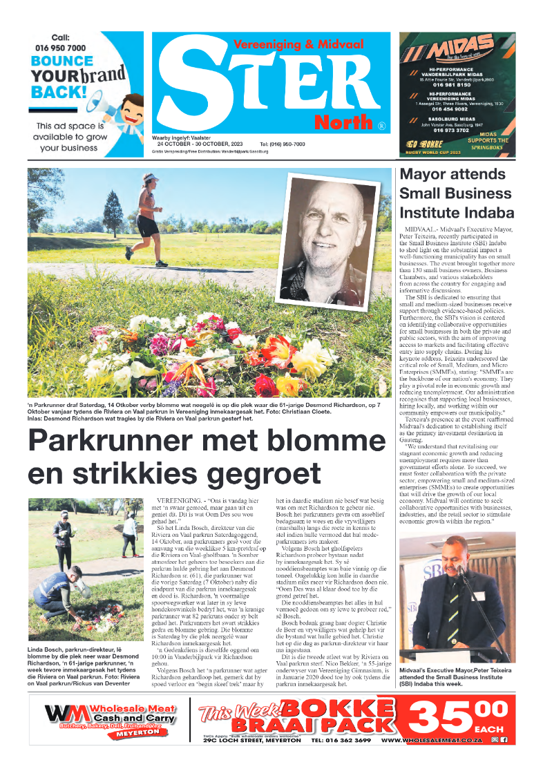 STER NORTH 24 October – 30 October, 2023 page 1