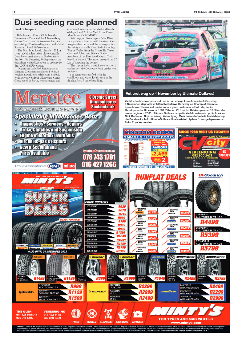 STER NORTH 24 October – 30 October, 2023 page 12