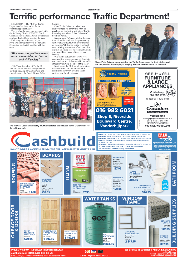 STER NORTH 24 October – 30 October, 2023 page 7