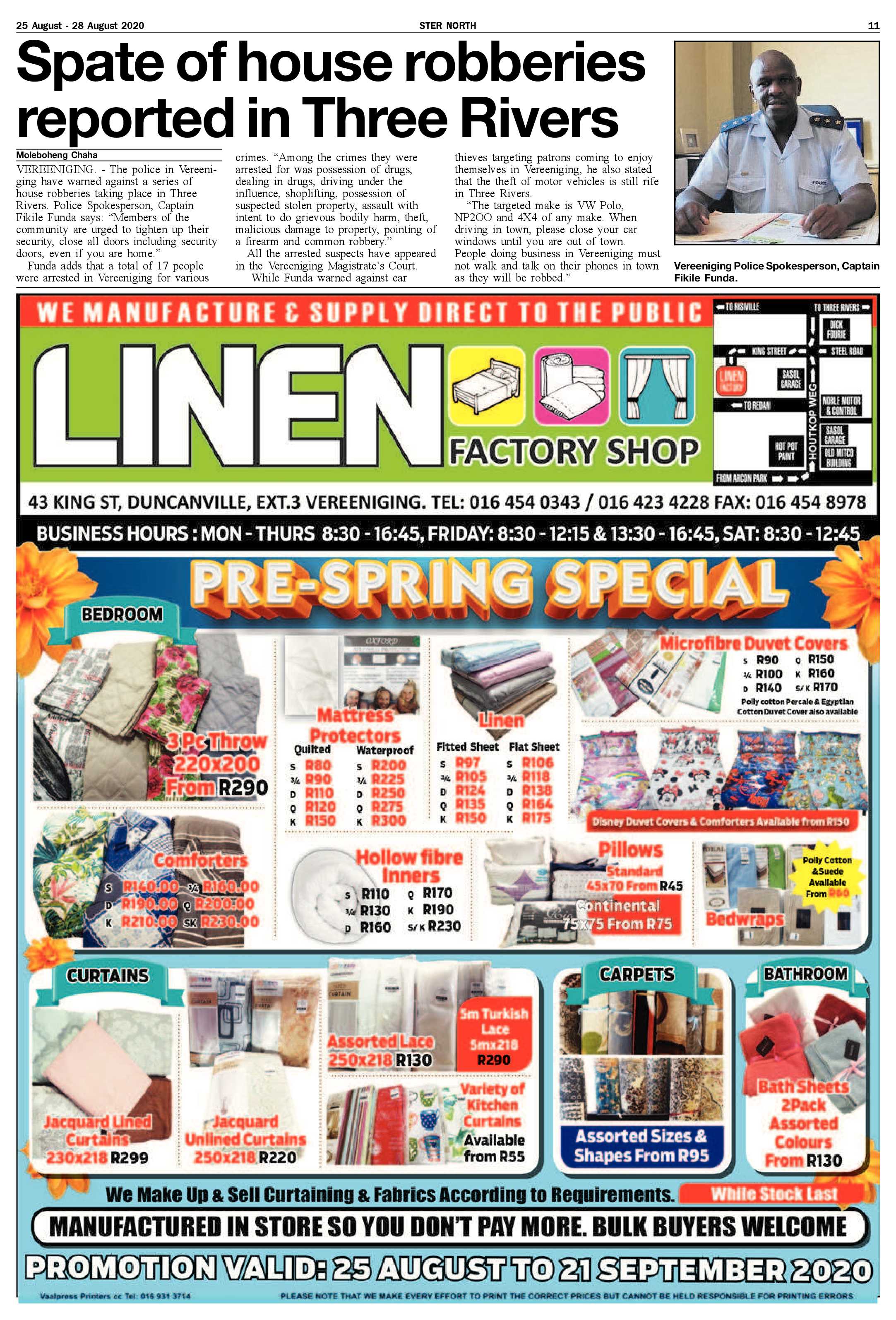 STER NORTH 25 August – 28 August 2020 page 11
