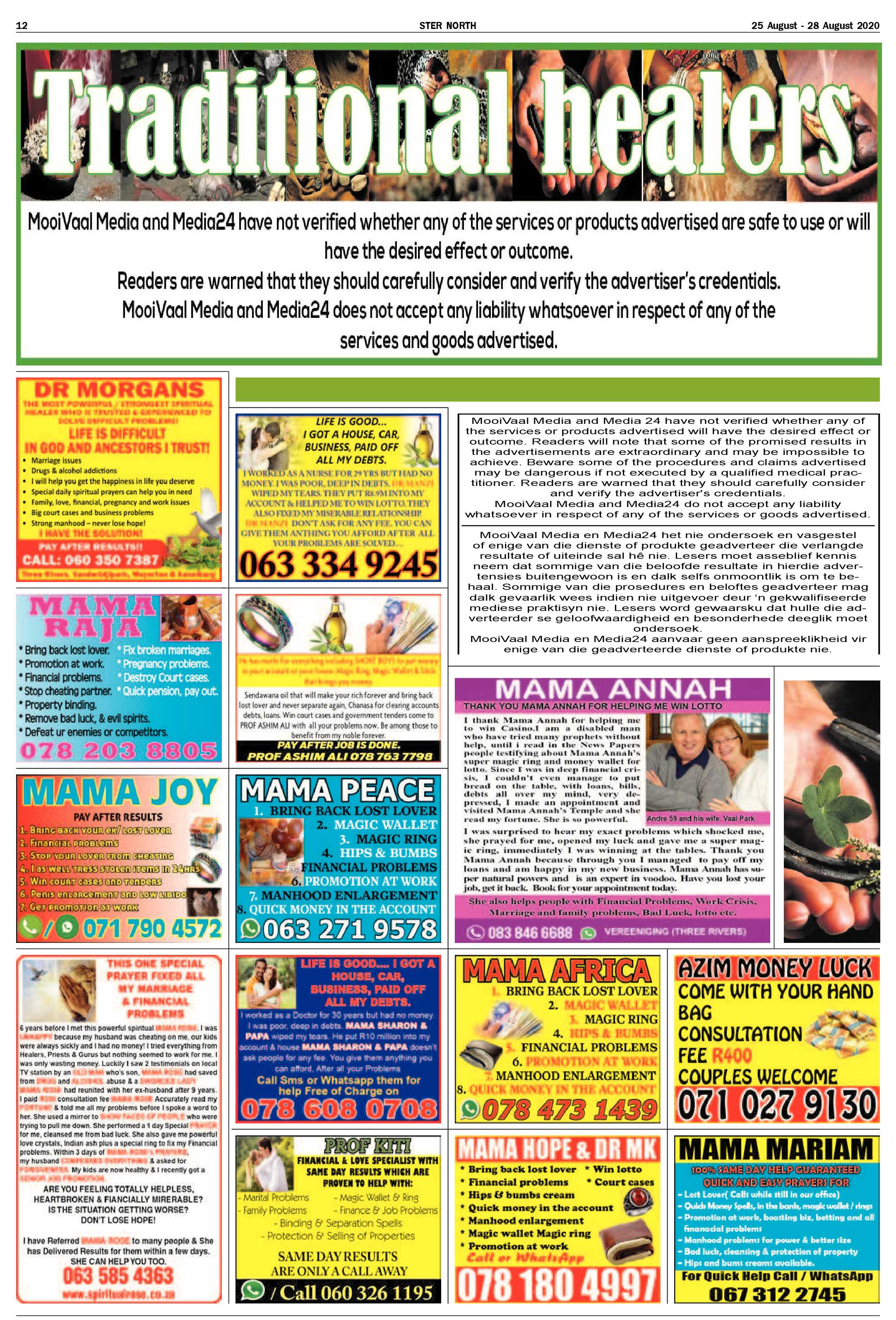 STER NORTH 25 August – 28 August 2020 page 12