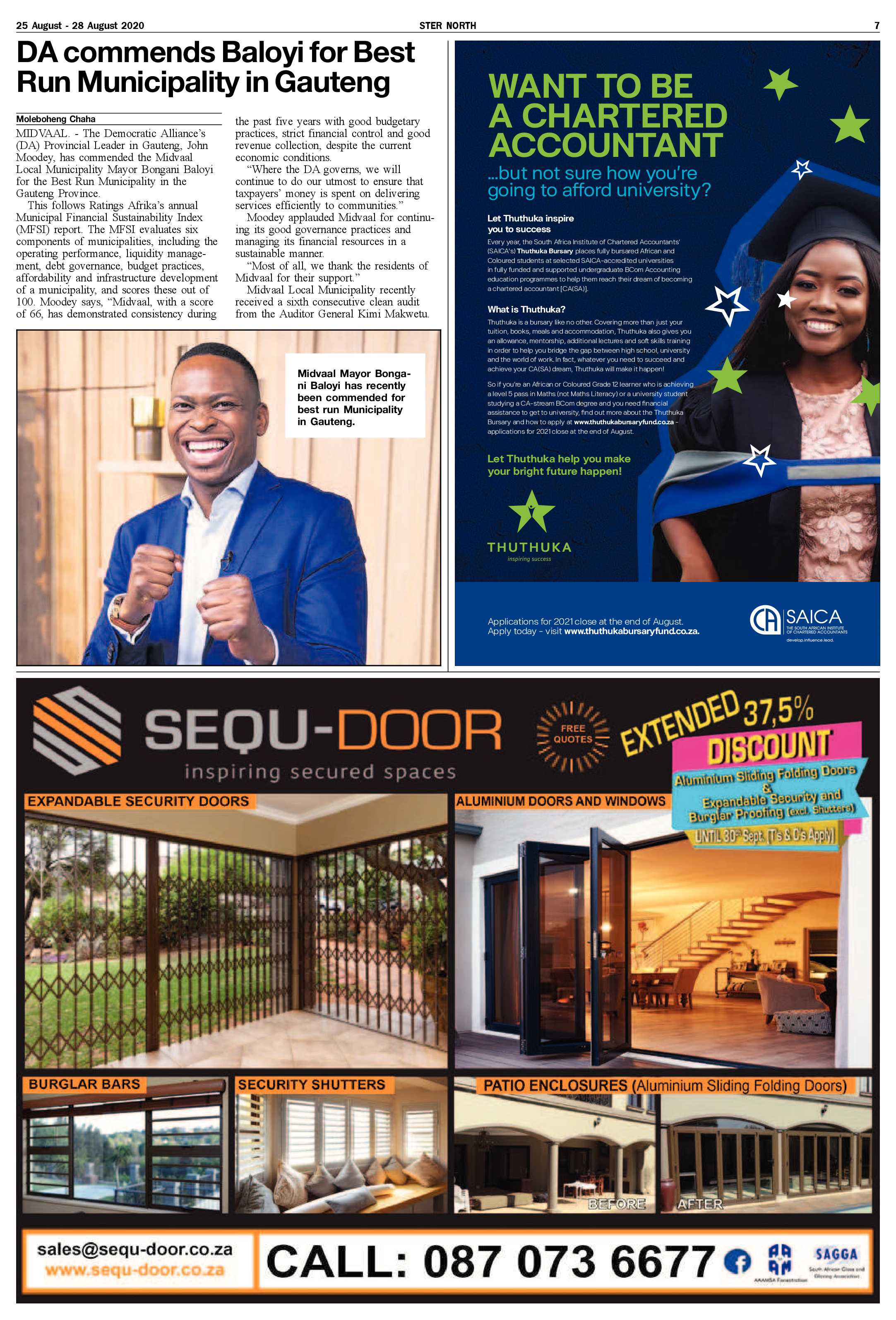 STER NORTH 25 August – 28 August 2020 page 7