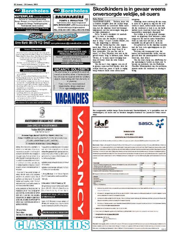 STER NORTH 25 January – 28 January 2022 page 14
