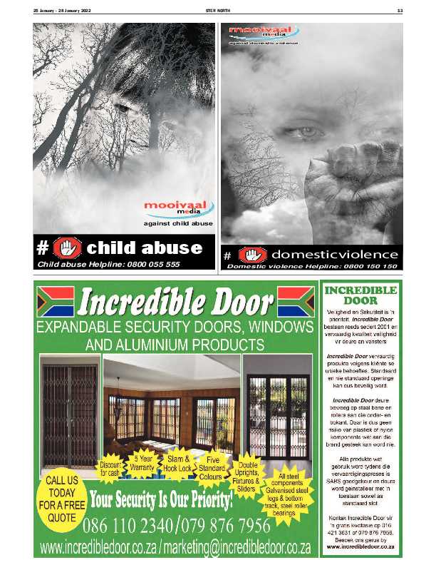 STER NORTH 25 January – 28 January 2022 page 16