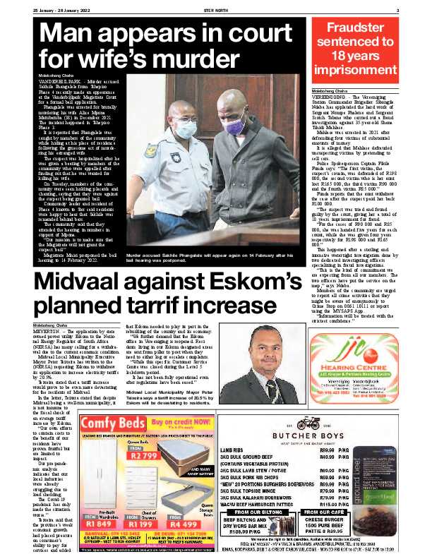 STER NORTH 25 January – 28 January 2022 page 3