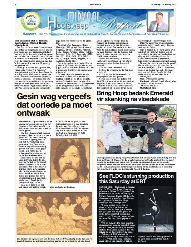 STER NORTH 25 January – 28 January 2022 page 4