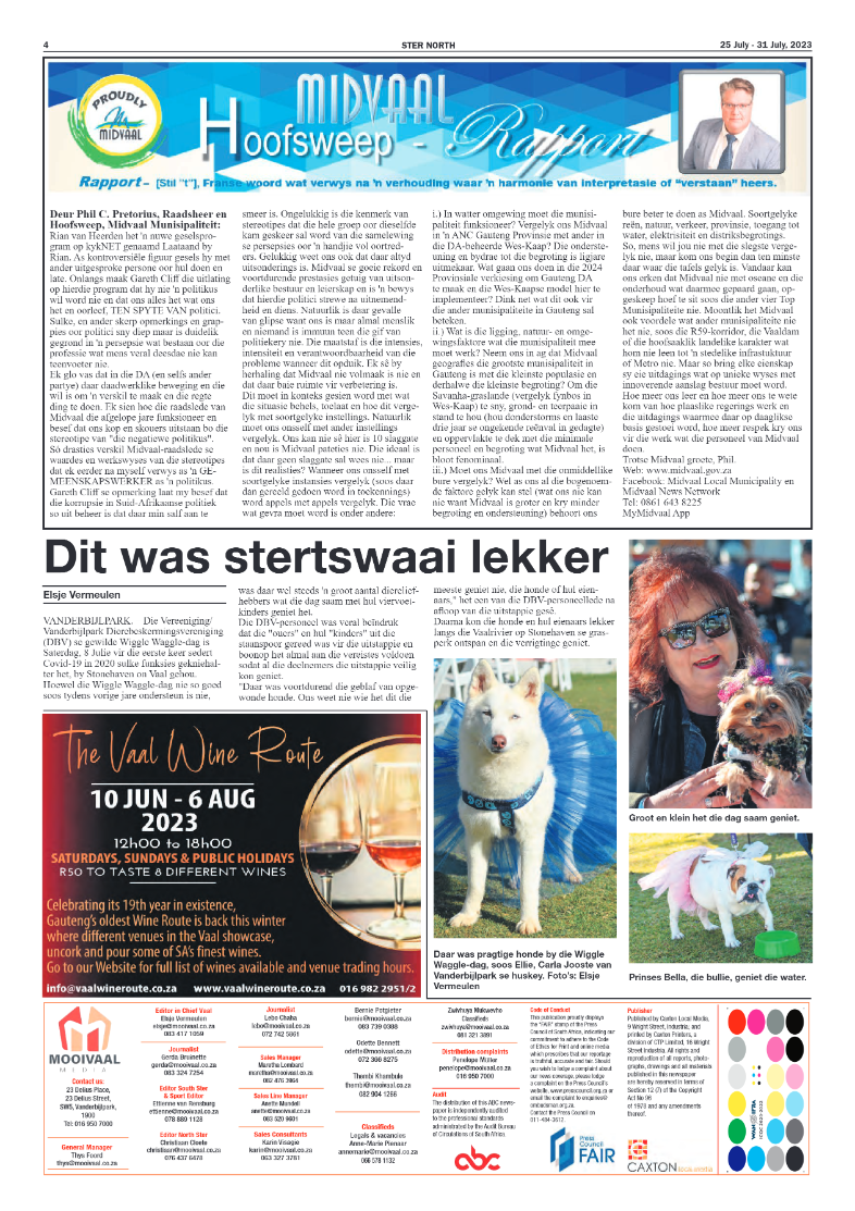 STER NORTH 25 July – 31 July, 2023 page 4