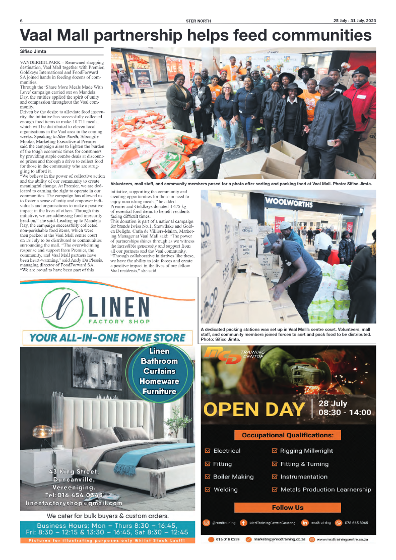 STER NORTH 25 July – 31 July, 2023 page 6