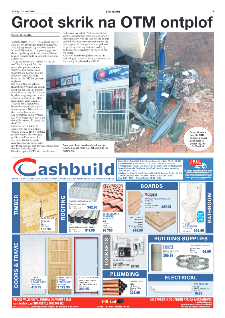 STER NORTH 25 July – 31 July, 2023 page 9
