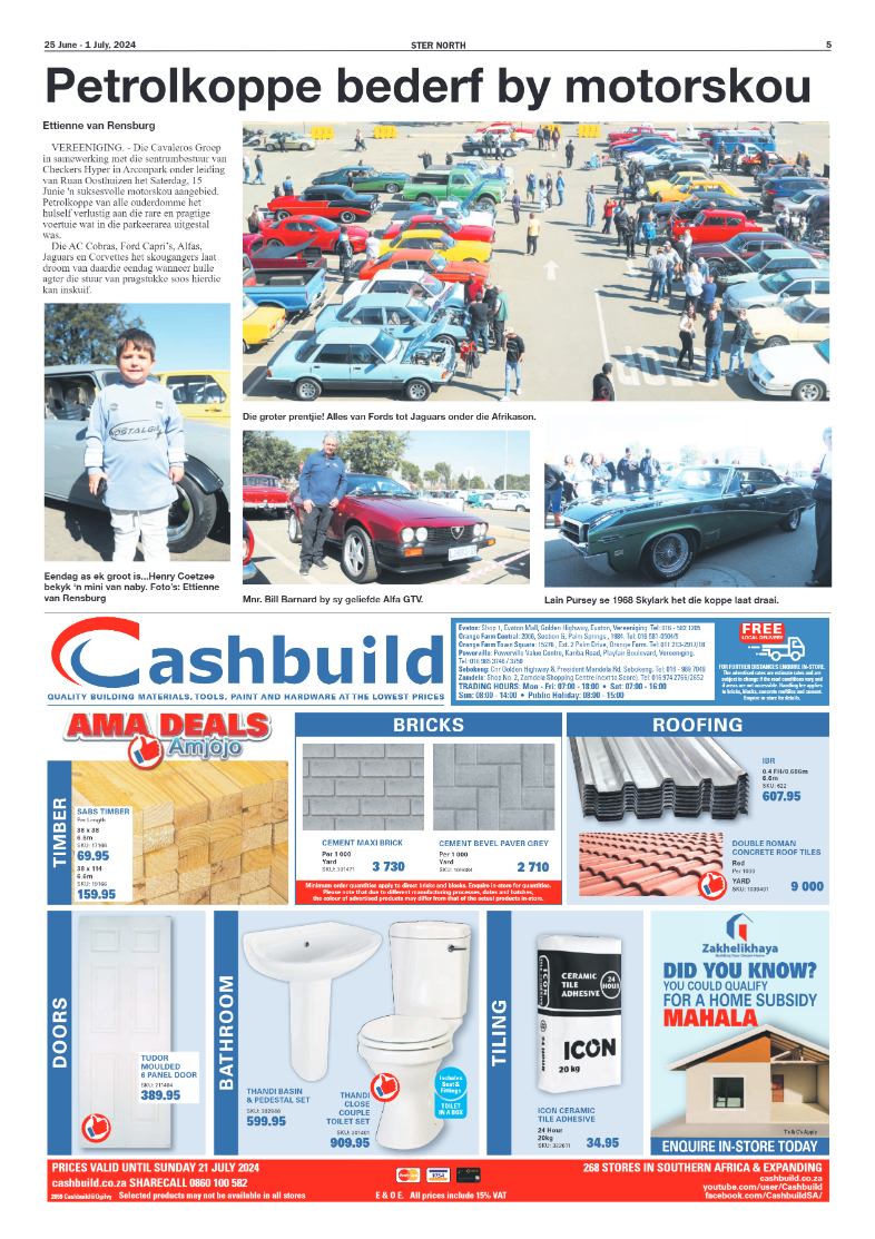 STER NORTH 25 June – 1 July, 2024 page 5