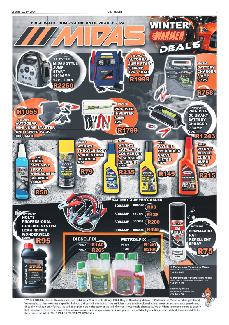 STER NORTH 25 June – 1 July, 2024 page 7