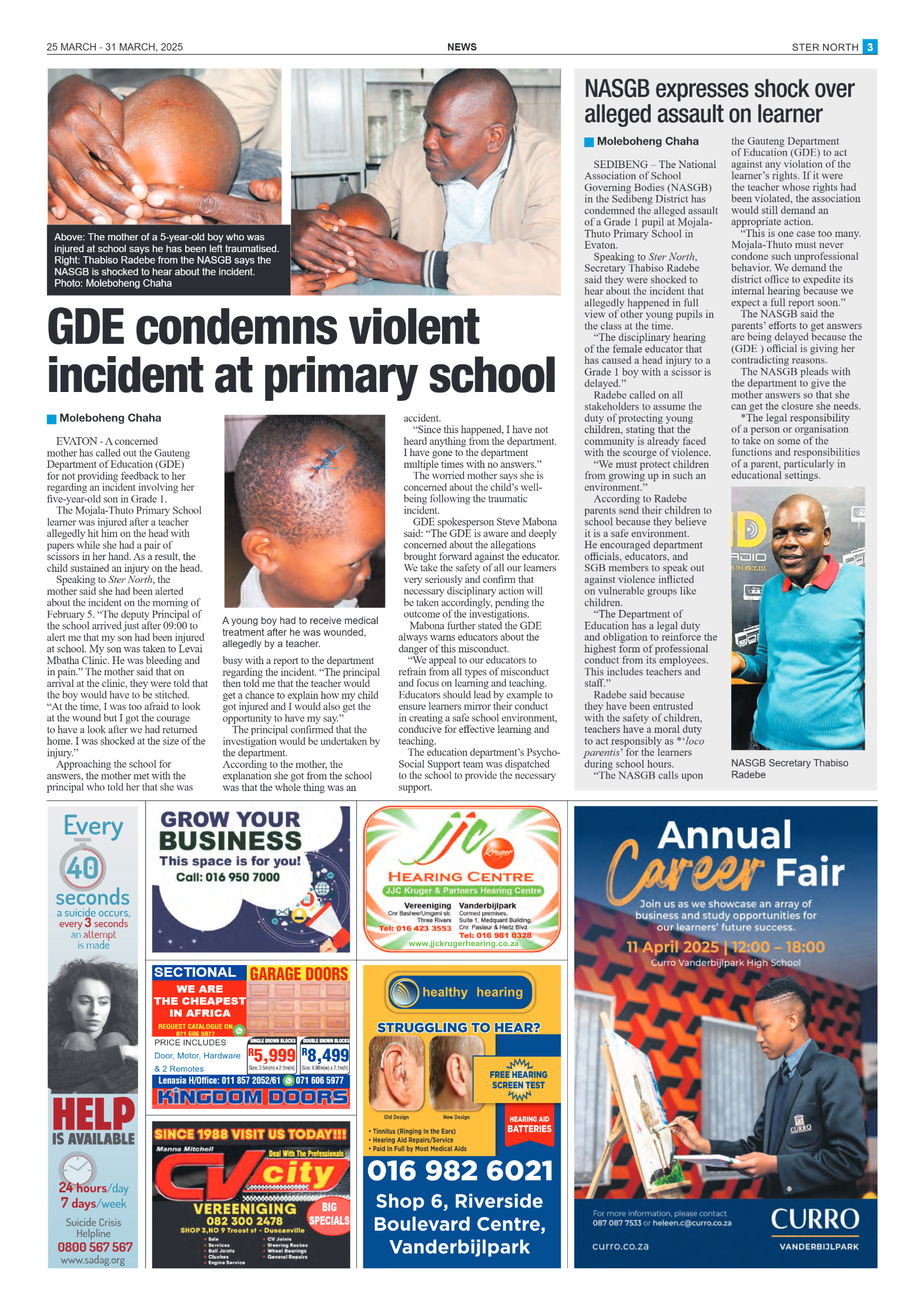 STER NORTH 25 MARCH – 31 MARCH, 2025 page 3