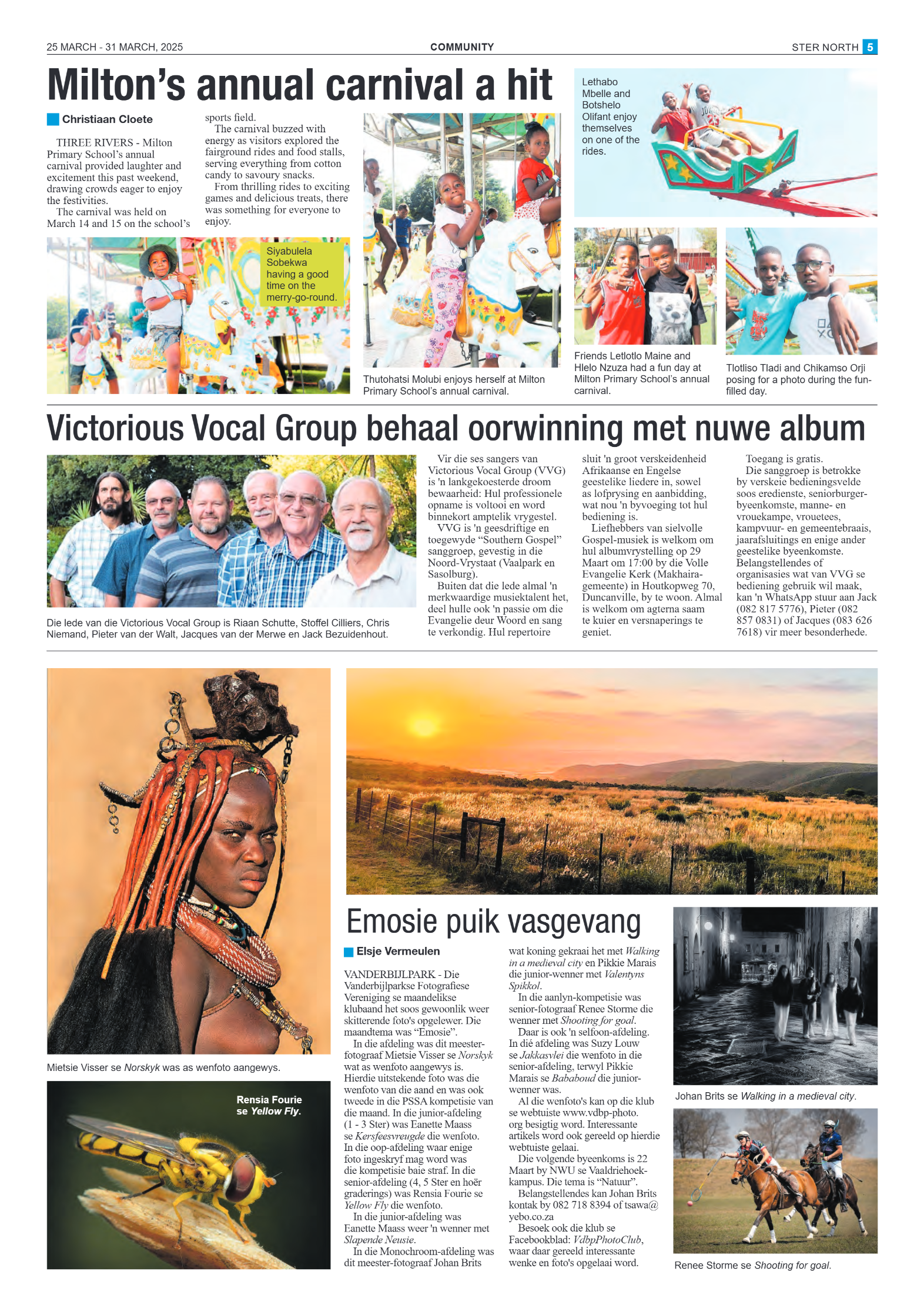 STER NORTH 25 MARCH – 31 MARCH, 2025 page 5