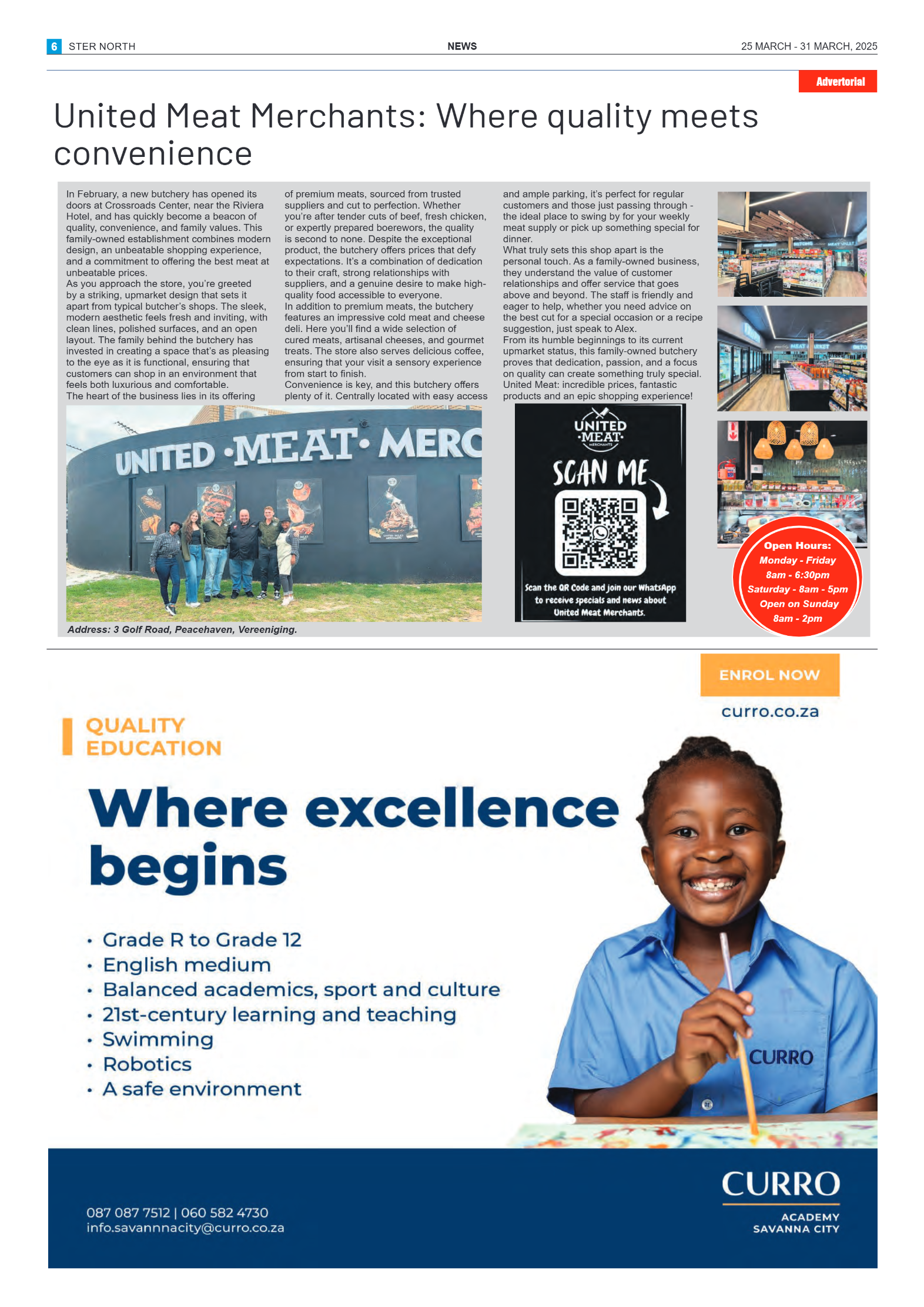 STER NORTH 25 MARCH – 31 MARCH, 2025 page 6