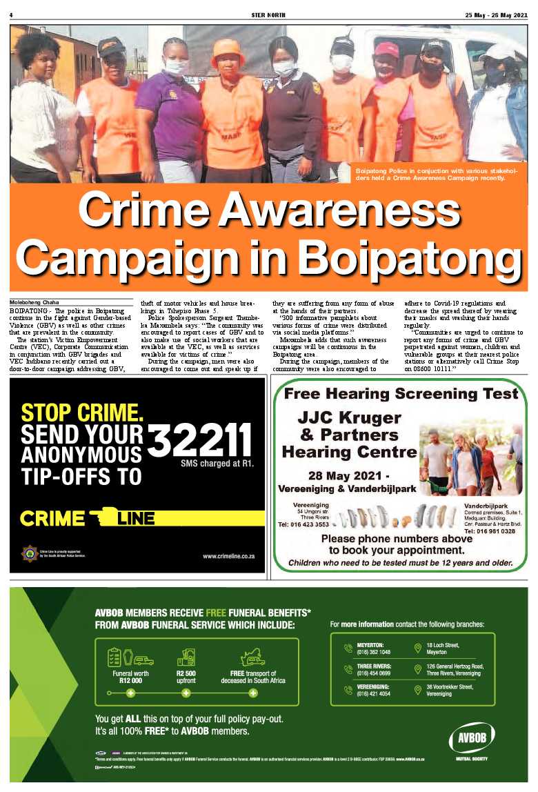 STER NORTH 25 May – 28 May 2021 page 4