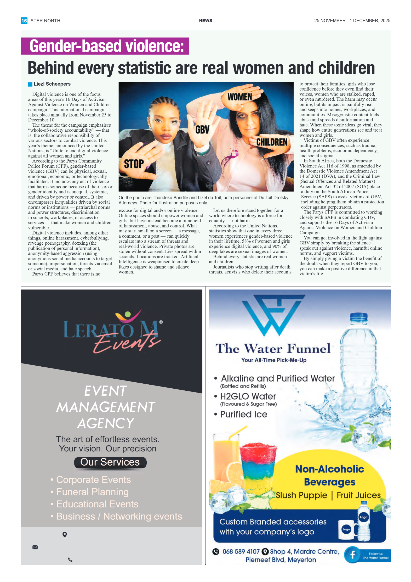 STER NORTH 25 NOVEMBER – 1 DECEMBER, 2025 page 18