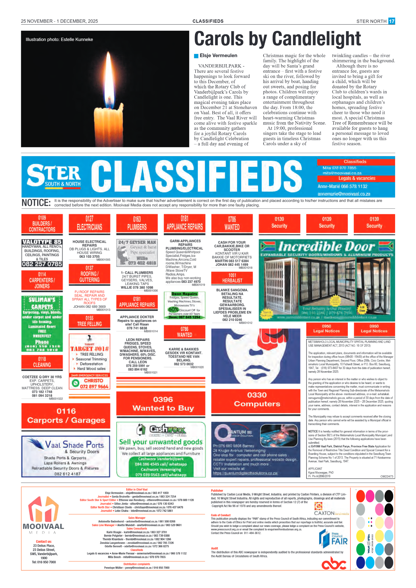 STER NORTH 25 NOVEMBER – 1 DECEMBER, 2025 page 19