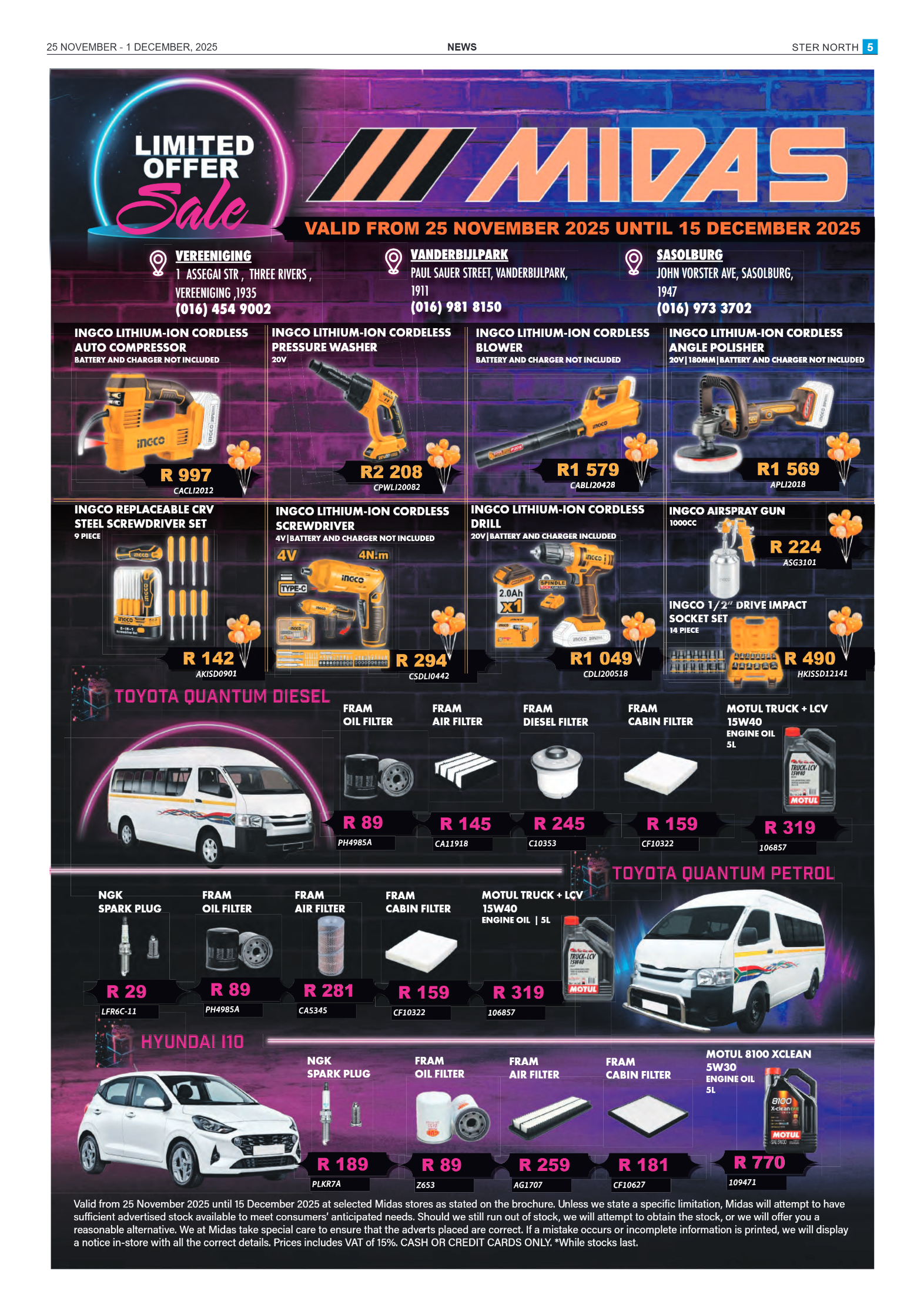 STER NORTH 25 NOVEMBER – 1 DECEMBER, 2025 page 7