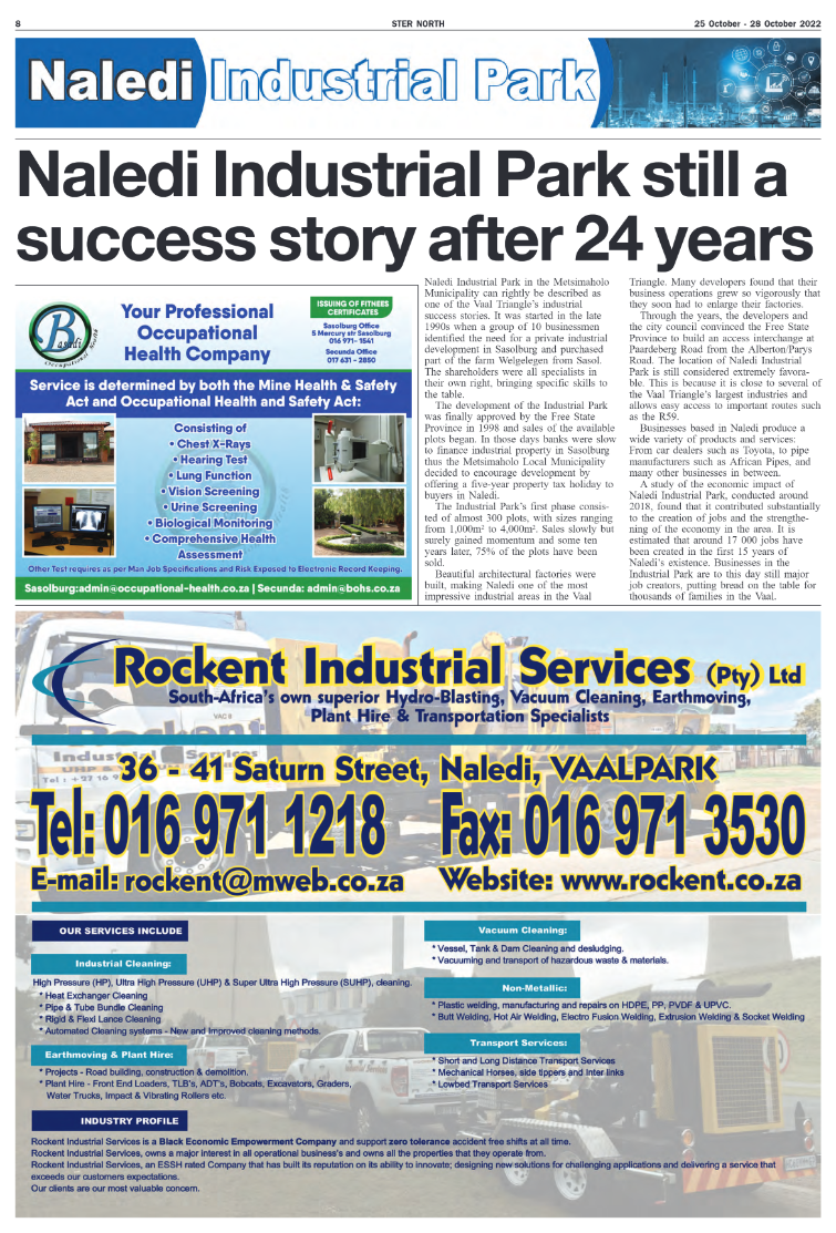 STER NORTH 25 October – 28 October 2022 page 16