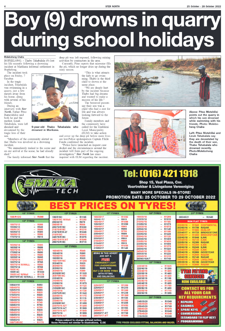 STER NORTH 25 October – 28 October 2022 page 4