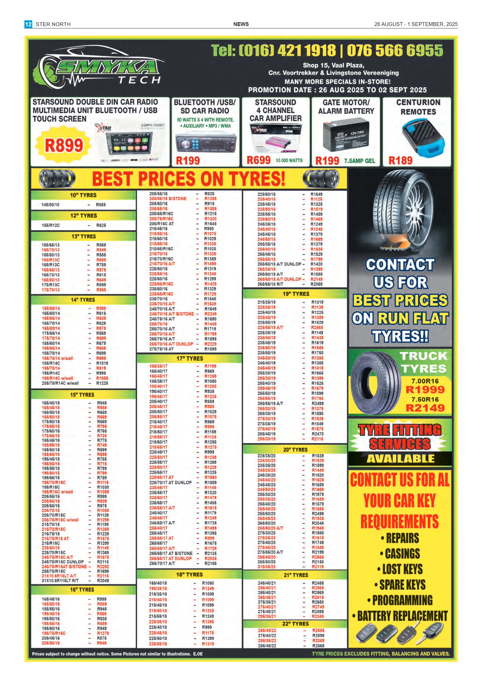 STER NORTH 26 AUGUST – 1 SEPTEMBER, 2025 page 12