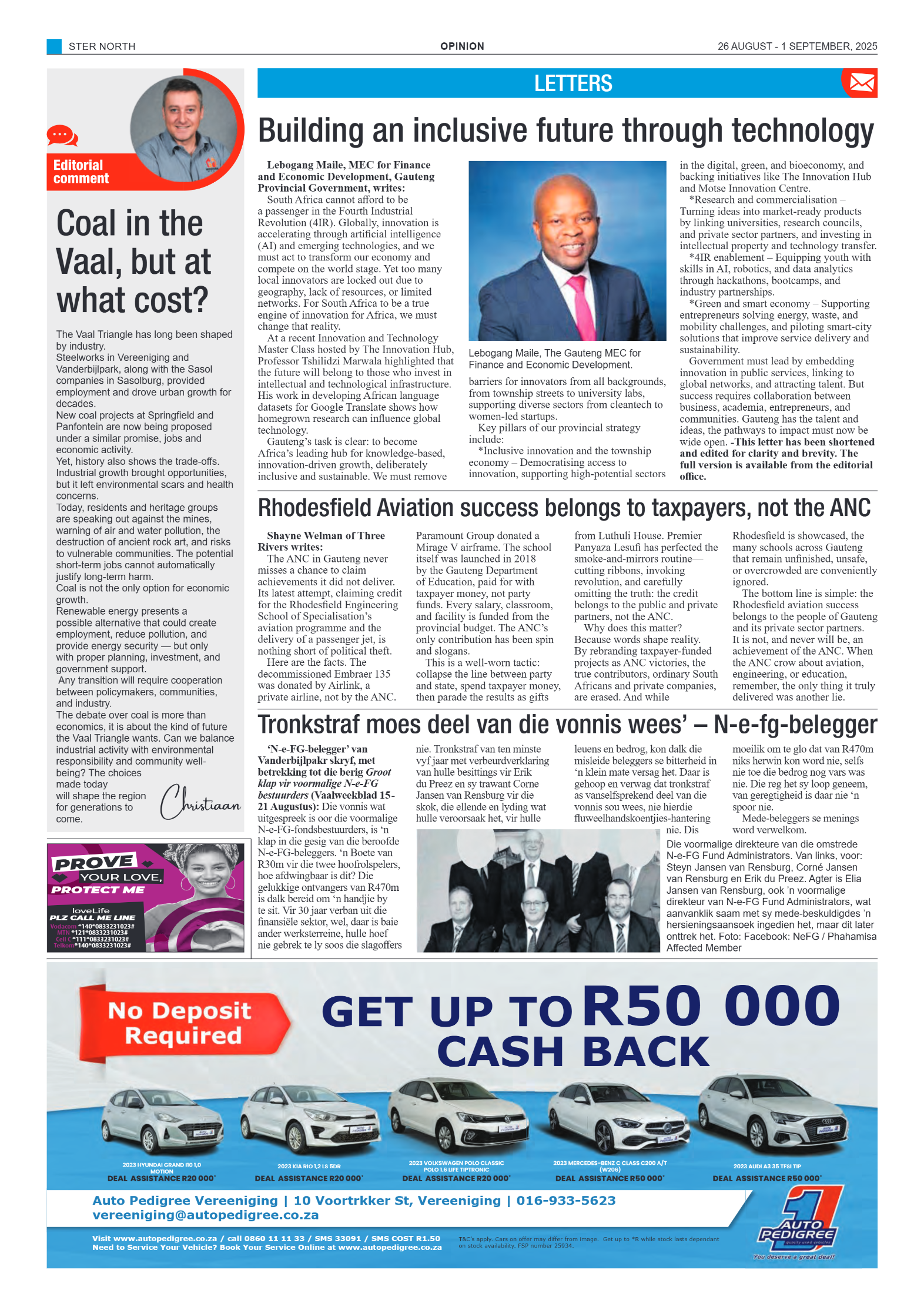 STER NORTH 26 AUGUST – 1 SEPTEMBER, 2025 page 4
