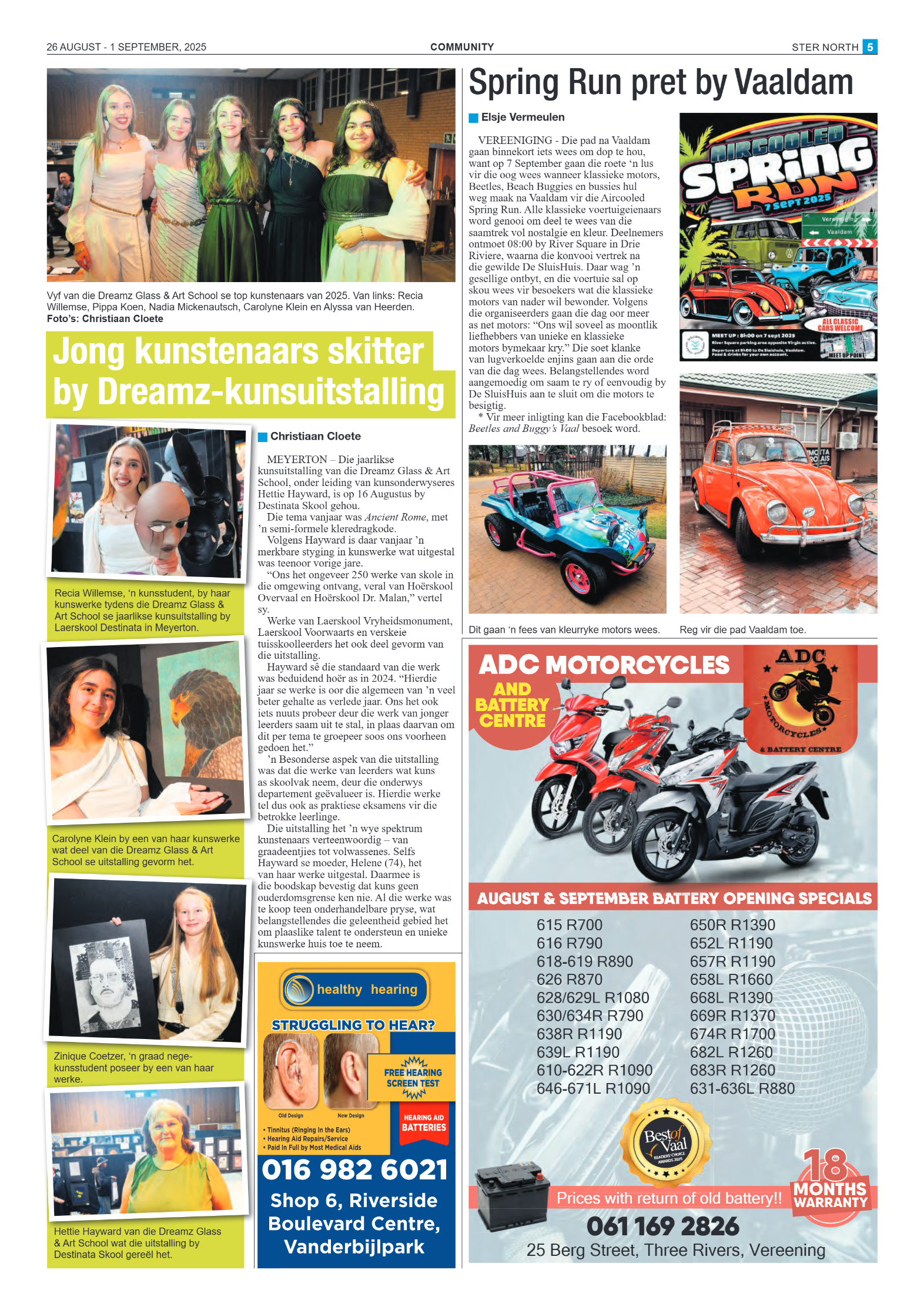 STER NORTH 26 AUGUST – 1 SEPTEMBER, 2025 page 5