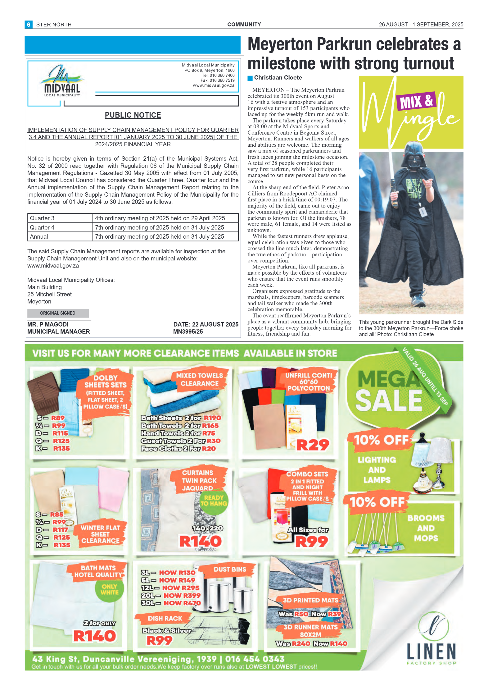 STER NORTH 26 AUGUST – 1 SEPTEMBER, 2025 page 6