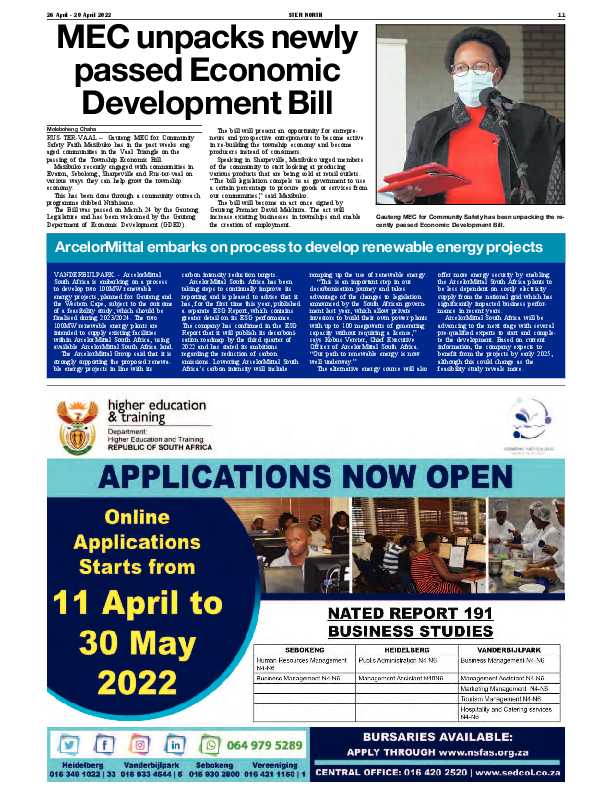 STER NORTH 26 April – 29 April 2022 page 11