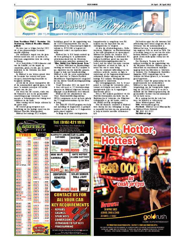 STER NORTH 26 April – 29 April 2022 page 2