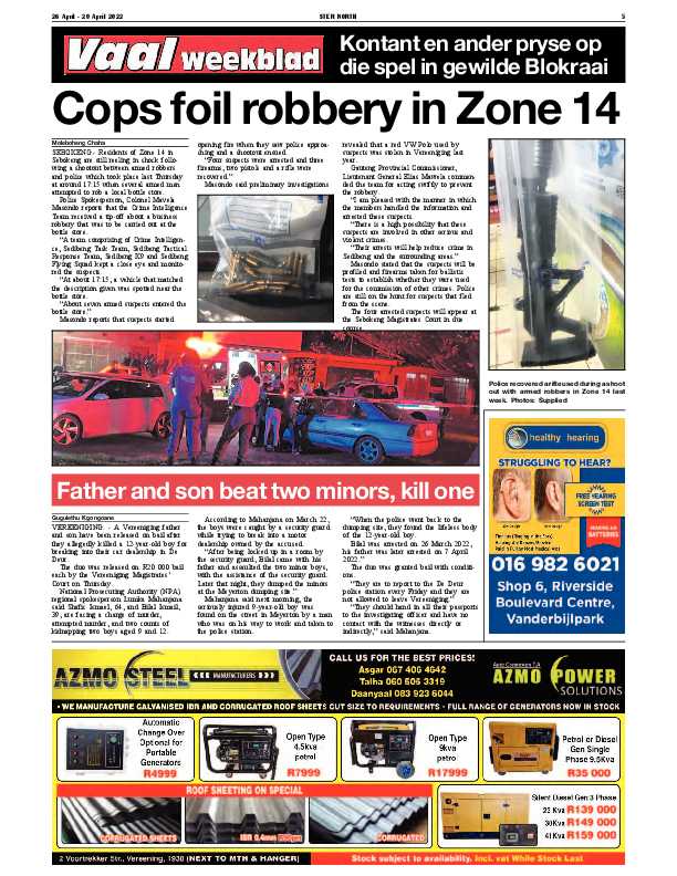 STER NORTH 26 April – 29 April 2022 page 5
