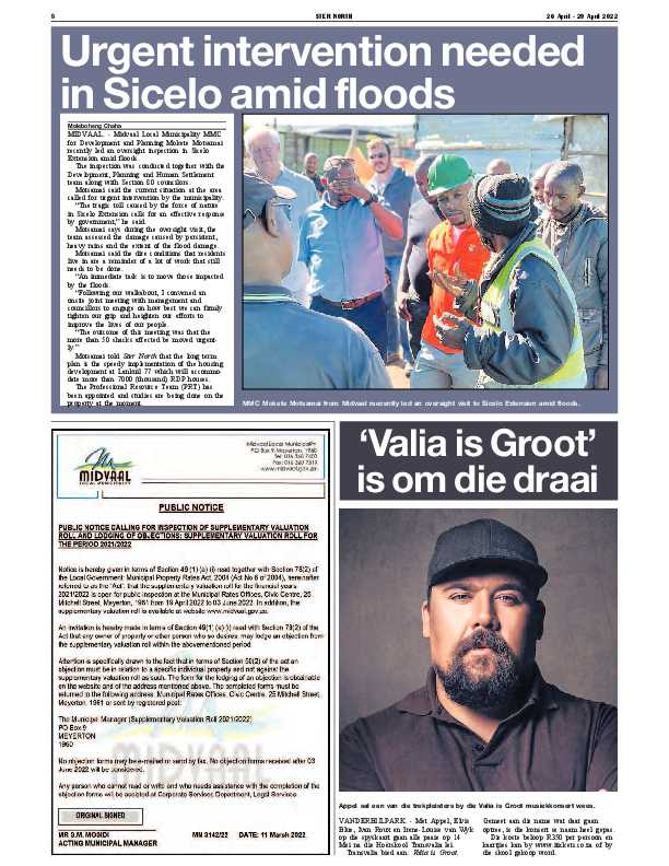 STER NORTH 26 April – 29 April 2022 page 8
