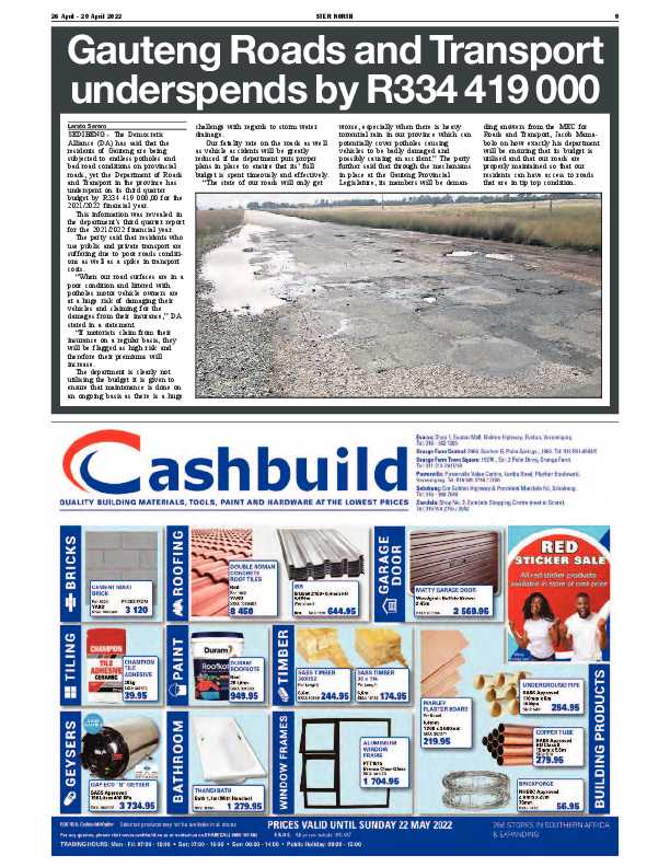 STER NORTH 26 April – 29 April 2022 page 9