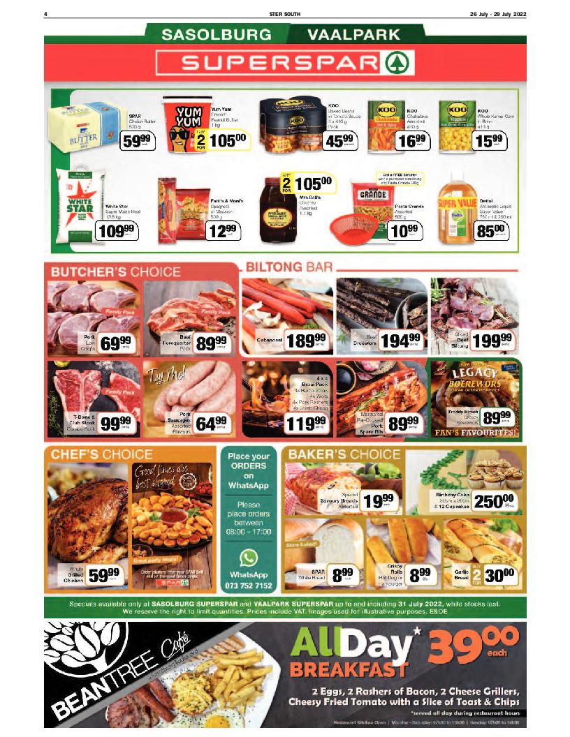 STER NORTH 26 July – 29 July 2022 page 6