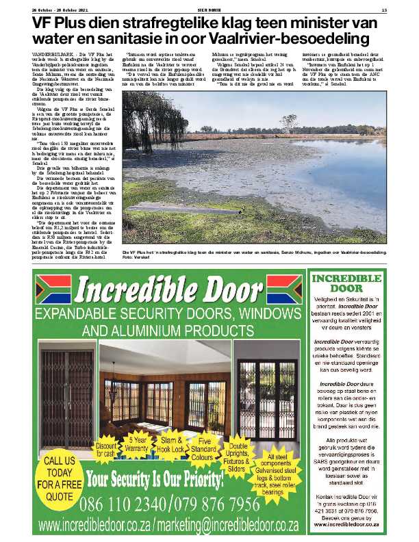 STER NORTH 26 October – 29 October 2021 page 21