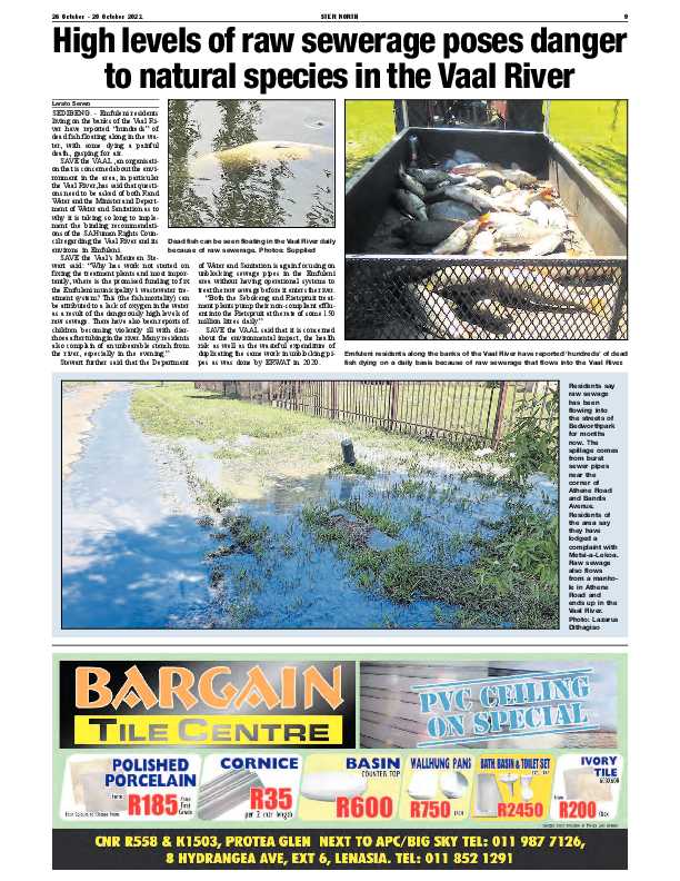STER NORTH 26 October – 29 October 2021 page 9