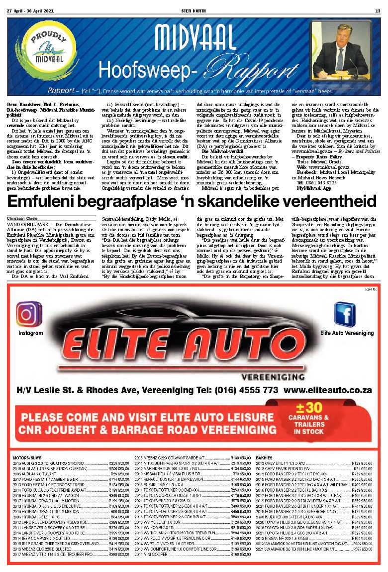 STER NORTH 27 April – 30 April 2021 page 13
