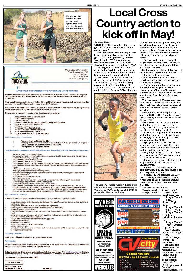 STER NORTH 27 April – 30 April 2021 page 24