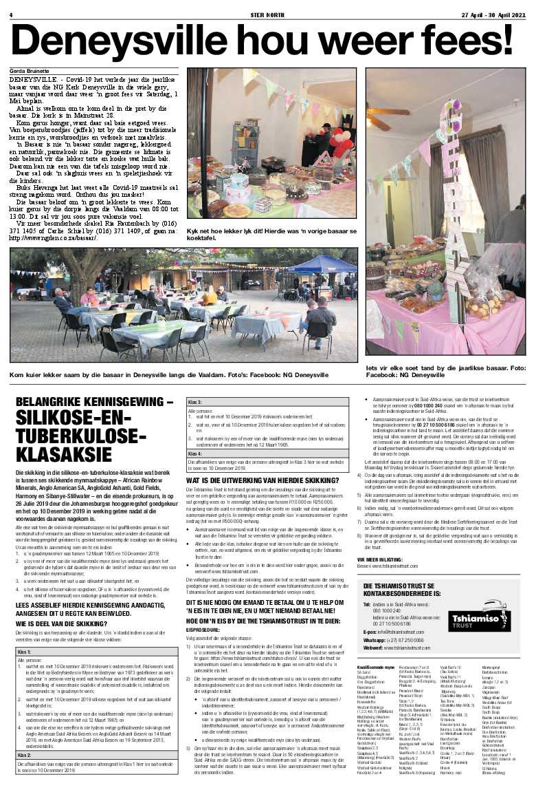 STER NORTH 27 April – 30 April 2021 page 4