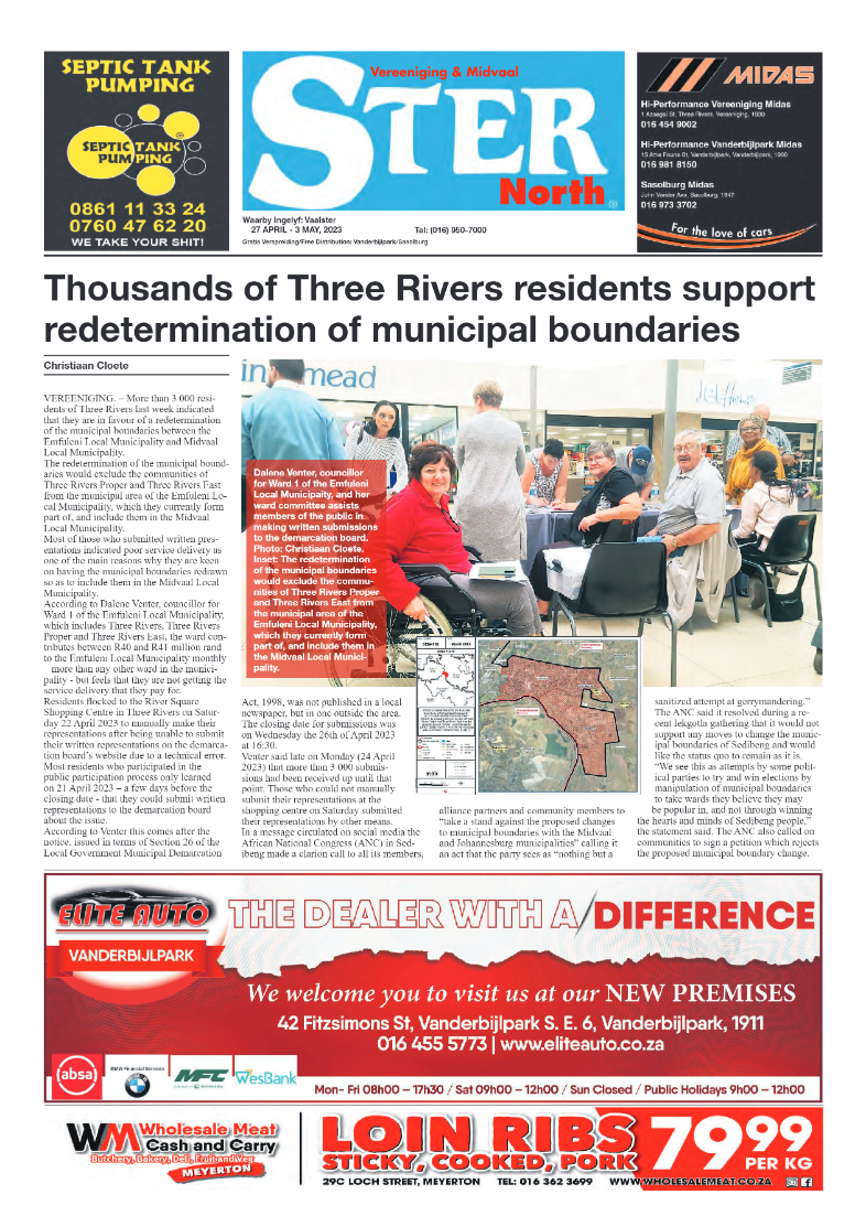STER NORTH 27 April – 3 May, 2023 page 1
