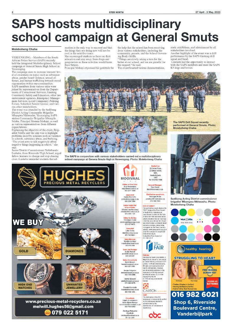 STER NORTH 27 April – 3 May, 2023 page 2