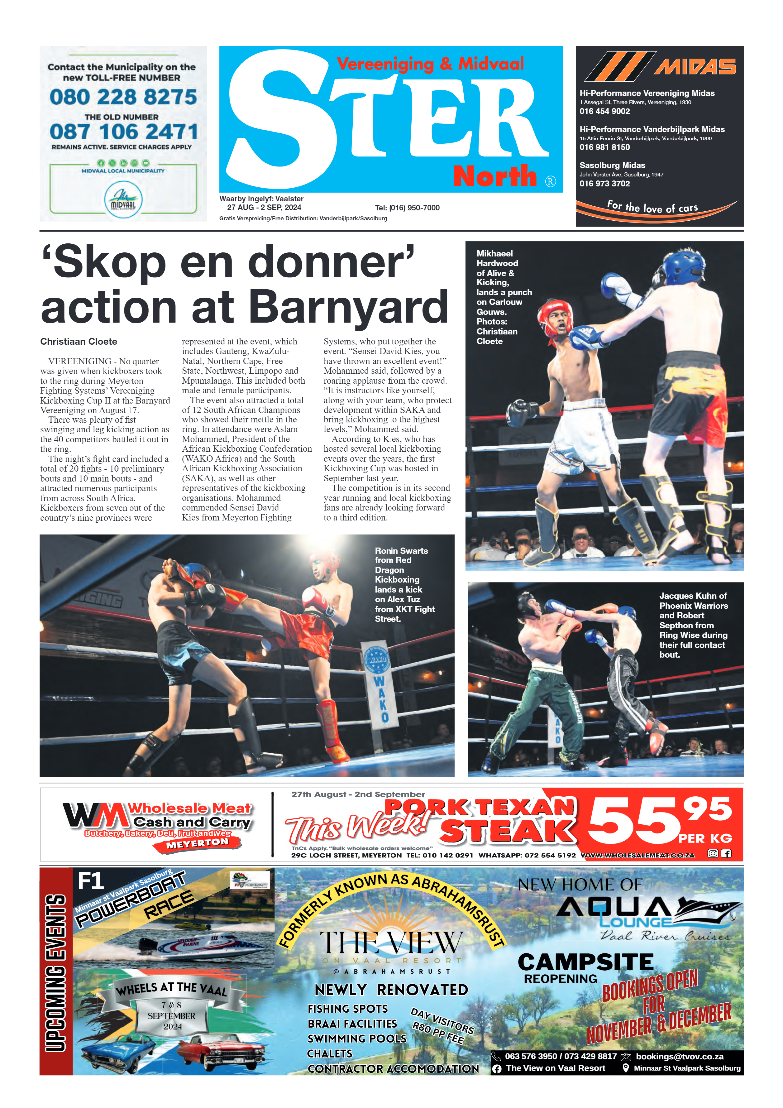 STER NORTH 27 August – 2 September, 2024 page 1
