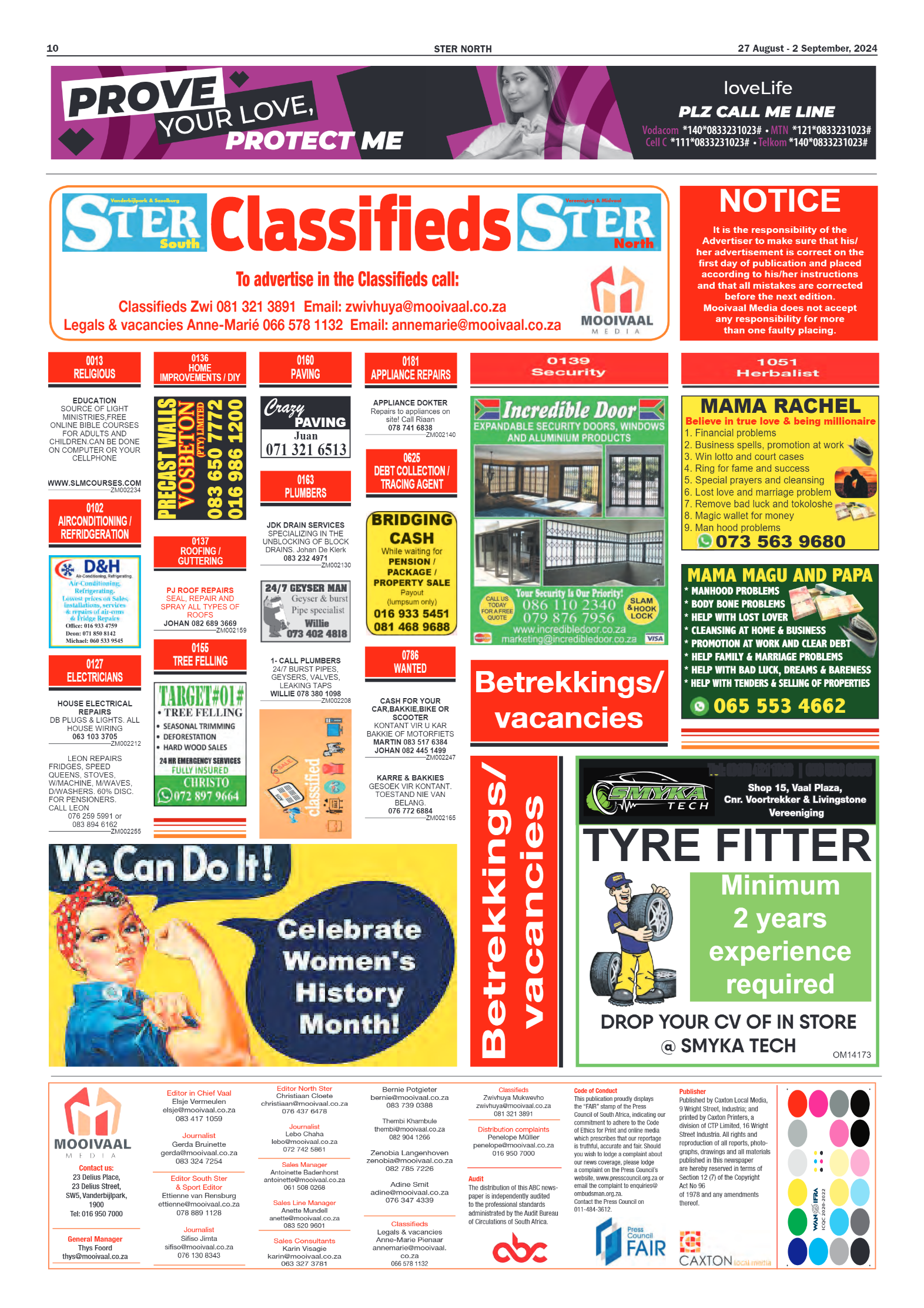 STER NORTH 27 August – 2 September, 2024 page 10