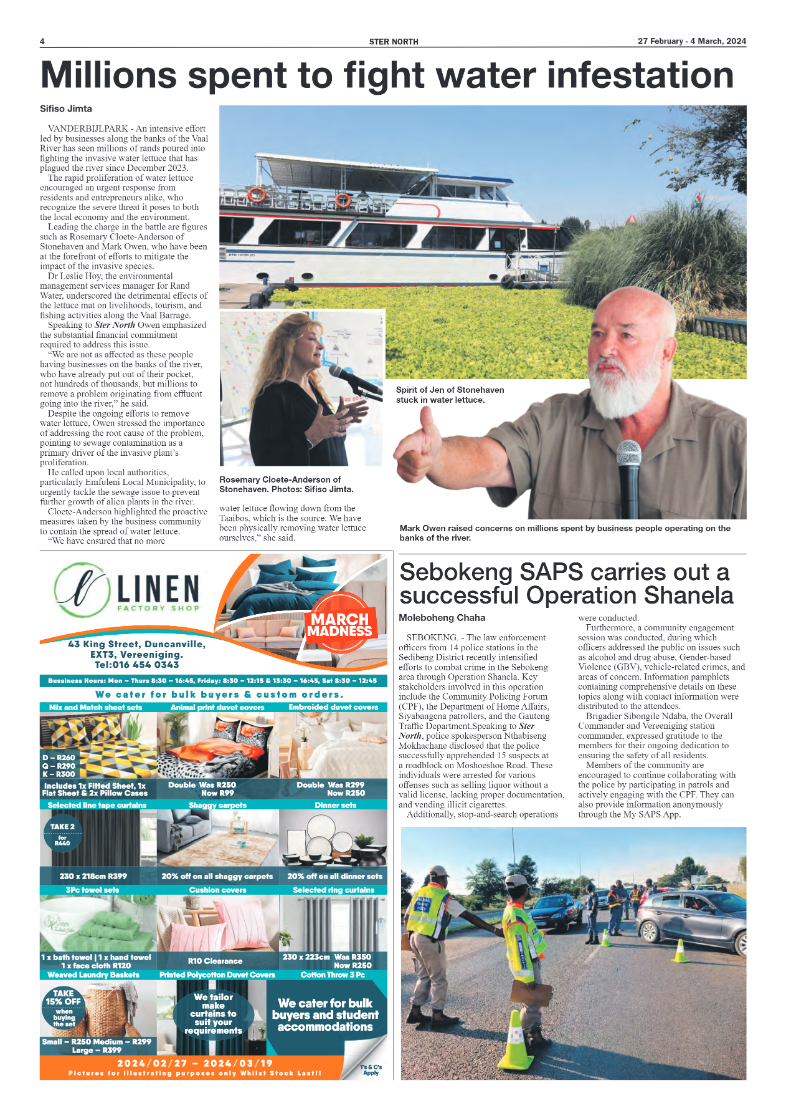 STER NORTH 27 February – 4 March, 2024 page 4